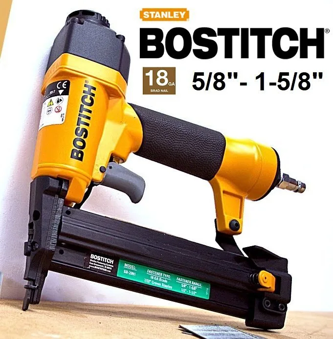 bostitch 2-in-1 pneumatic stapler & brad nailer kit thumbnail