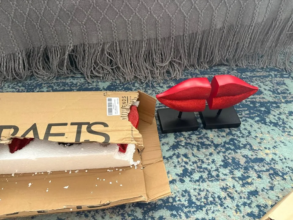 Brand new heavy duty Lip Book end Decorative Book Stopper image indicator(3)