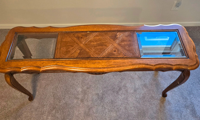 Oak or Cherry Console Table - photo 2