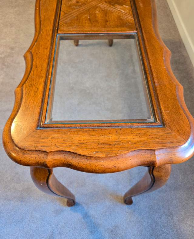 Oak or Cherry Console Table - photo 4