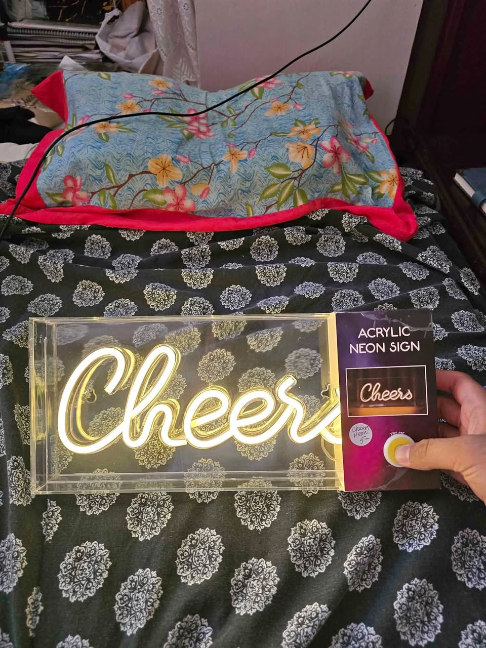 Cheers Acrylic Neone Sign