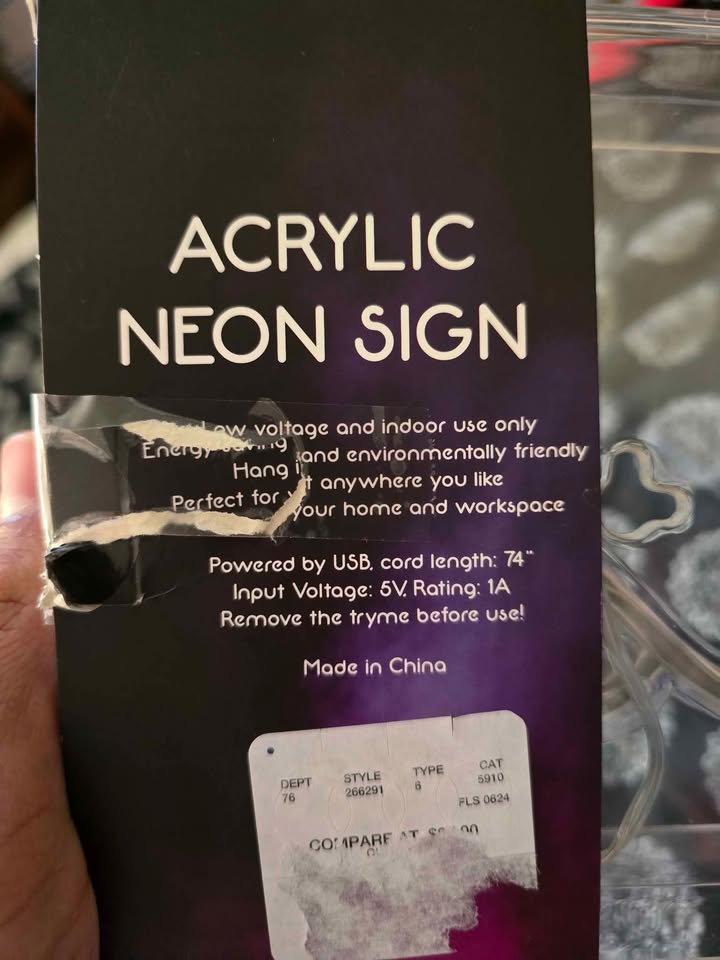 Cheers Acrylic Neone Sign - photo 5