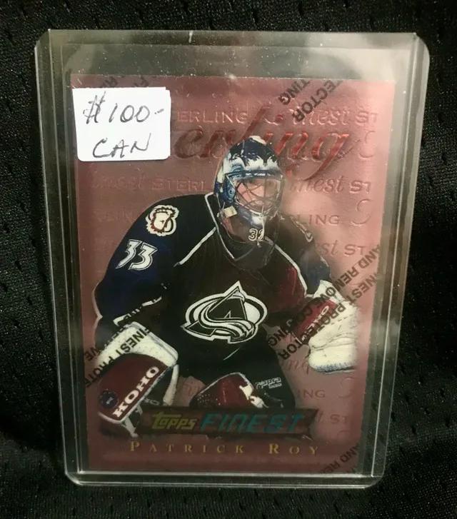 1995-96 Topps Finest Patrick Roy #1 thumbnail