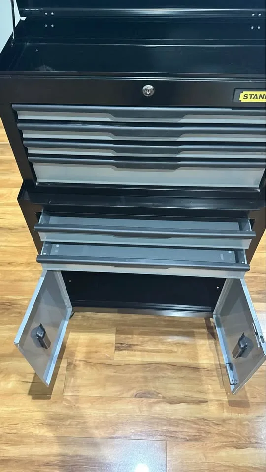 Stanley Tool Chest Box - 6 Drawers, 1 Cabinet, Flip Top image indicator(6)