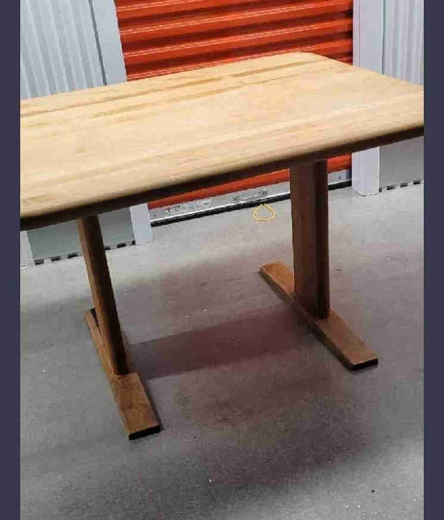 Solid wood MCM Scandinavian table