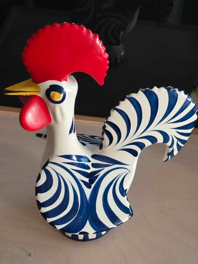 Hand painted portuguese rooster image indicator(3)