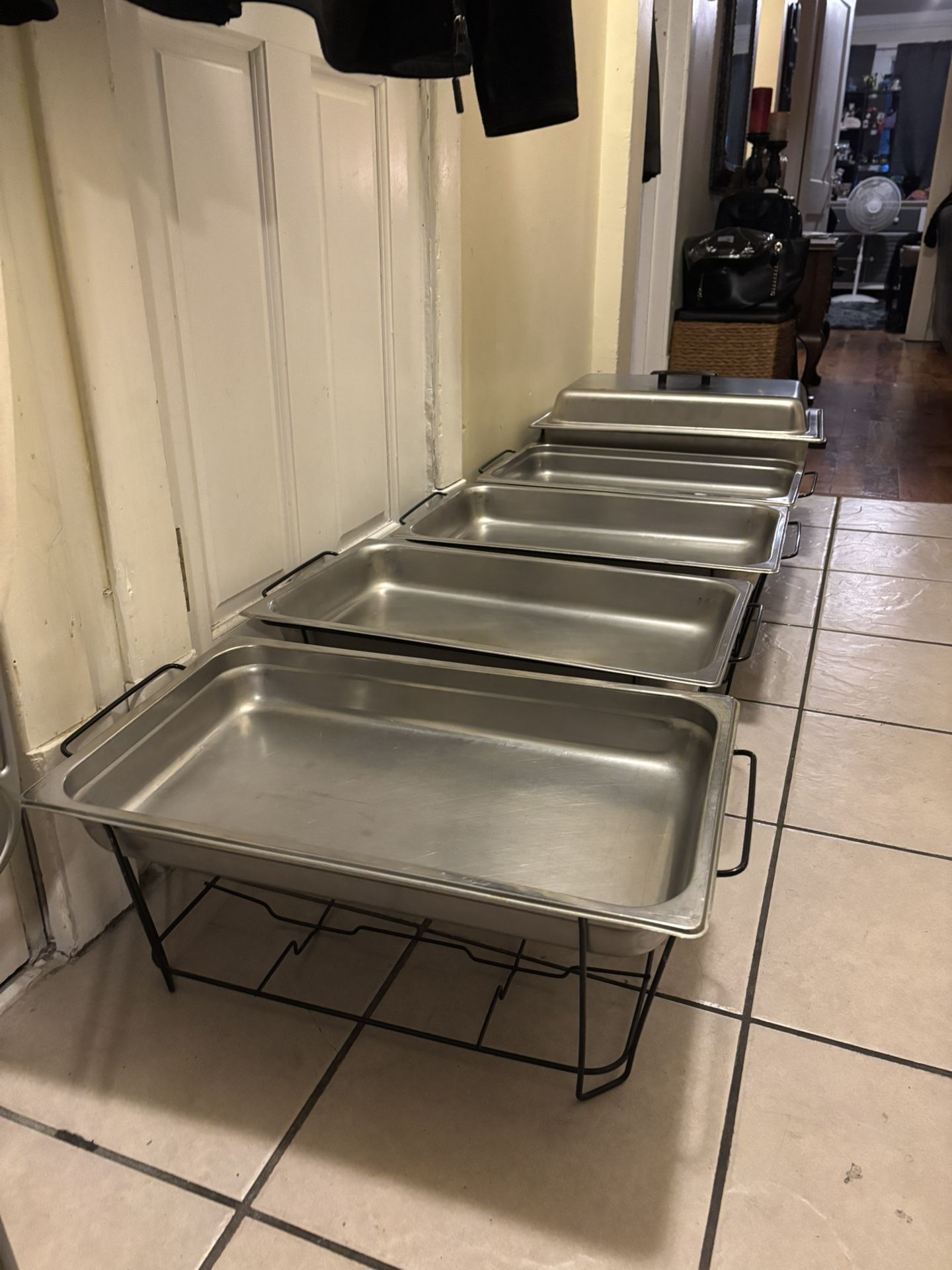 5 Catering Buffet Racks And Pans - photo 3