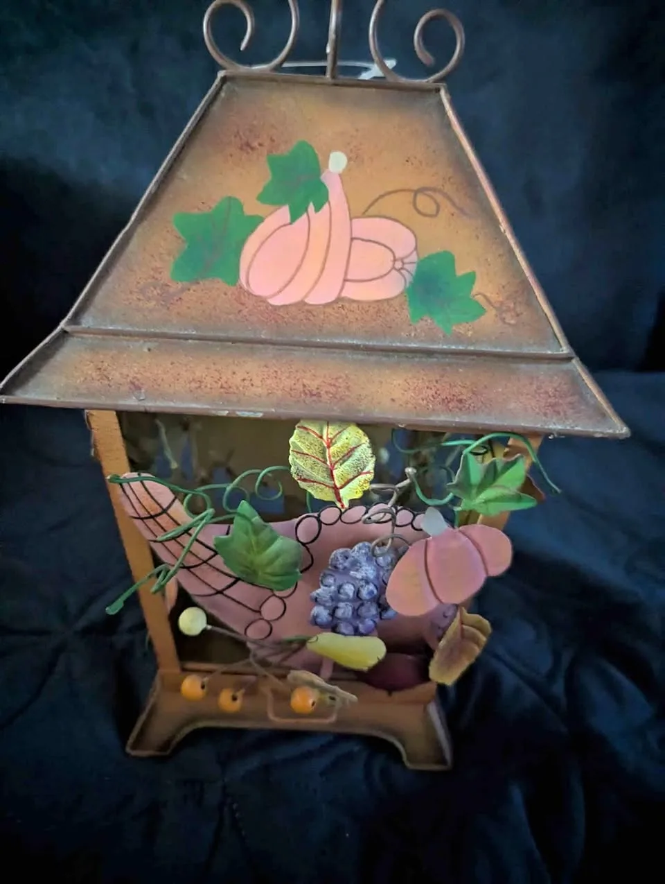 Vintage Autumn Tea Candle Bird Cage lantern thumbnail