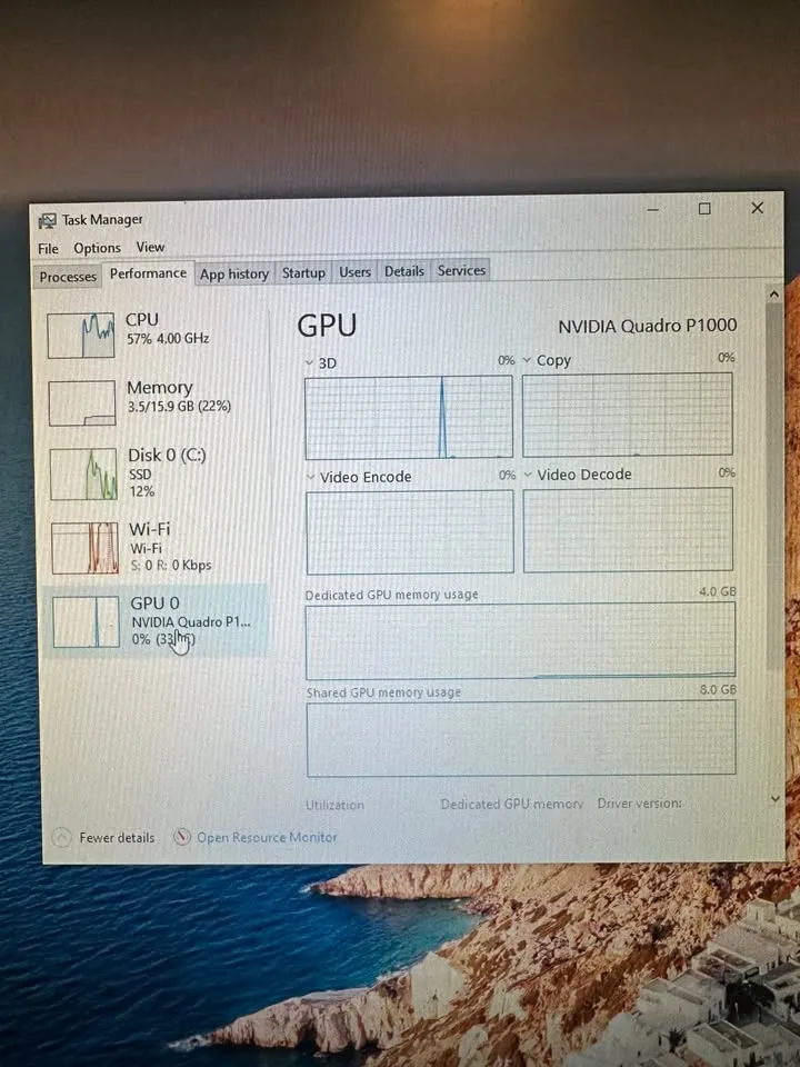 Lenovo P320 - i7, 16GB, 256 SSD, Nvidia GPU image indicator(4)