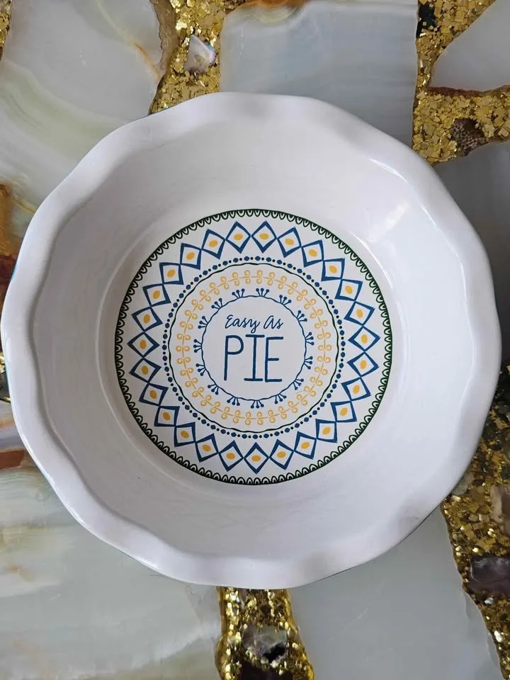 "Celebrate It" 3-Piece Ceramic Pie Set image indicator(5)