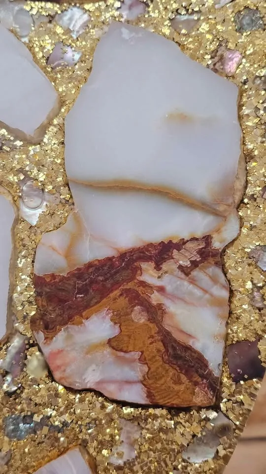 Arturo Pani Vintage Abalone Cocktail Table image indicator(3)