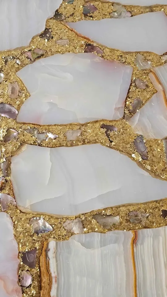 Arturo Pani Vintage Abalone Cocktail Table image indicator(6)