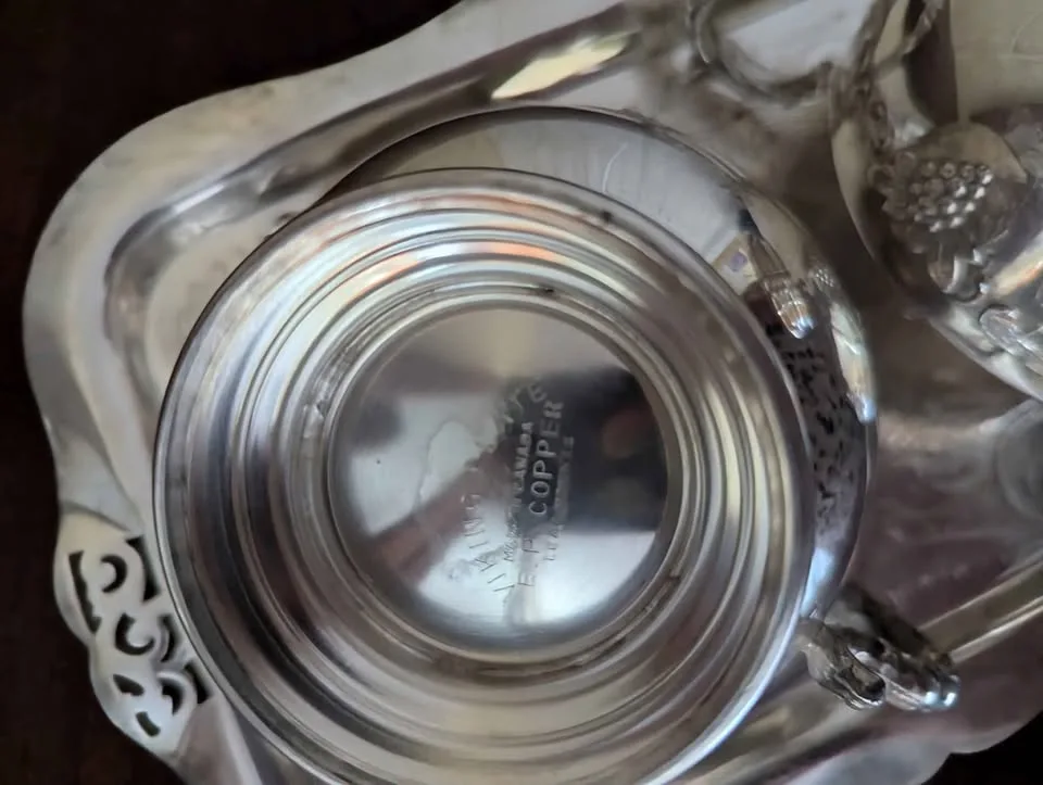 Viking Plate Cream and Sugar Bowl and Tray image indicator(5)