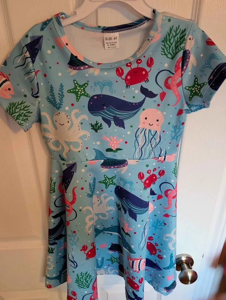 Toddler 6T Sea Life Dress image indicator(2)