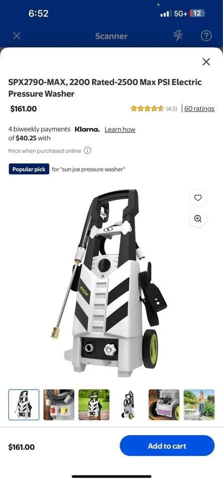 Brand new pressure washer still in box image indicator(5)