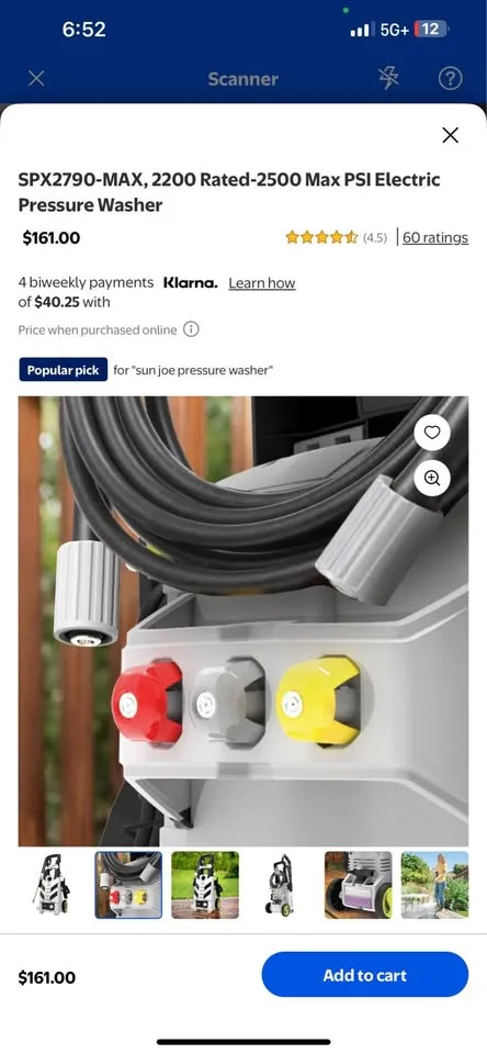 Brand new pressure washer still in box image indicator(6)