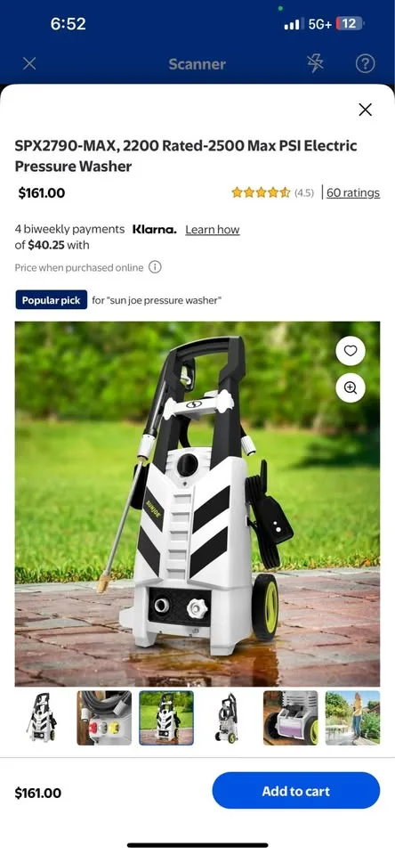 Brand new pressure washer still in box image indicator(7)