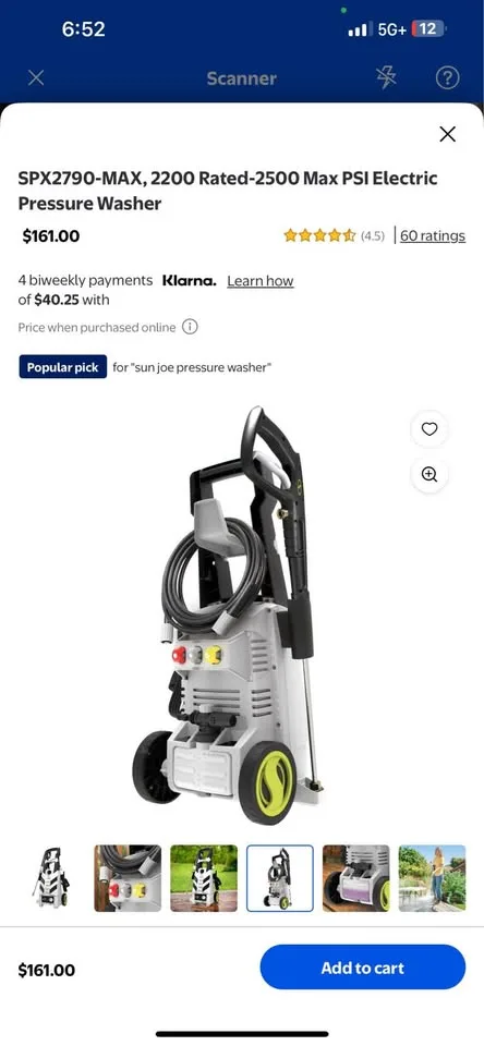 Brand new pressure washer still in box image indicator(8)