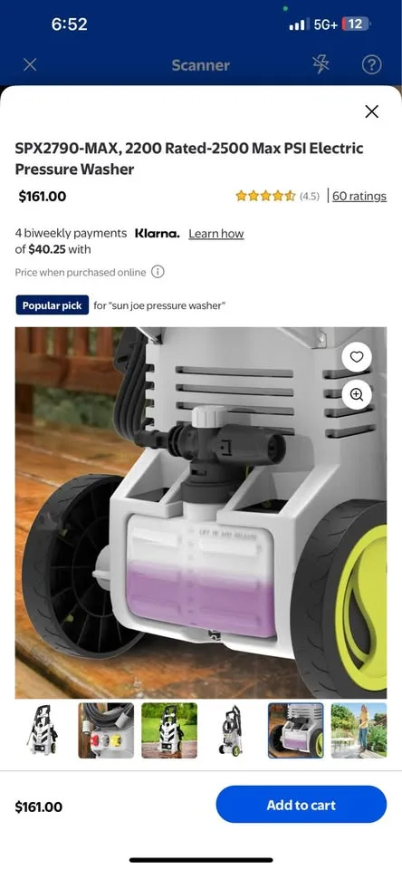 Brand new pressure washer still in box image indicator(9)