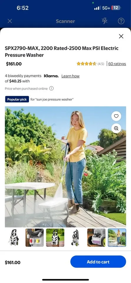 Brand new pressure washer still in box image indicator(10)