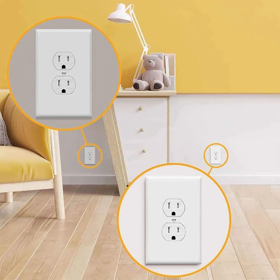 1 Gang Wall Plate - White image indicator(3)