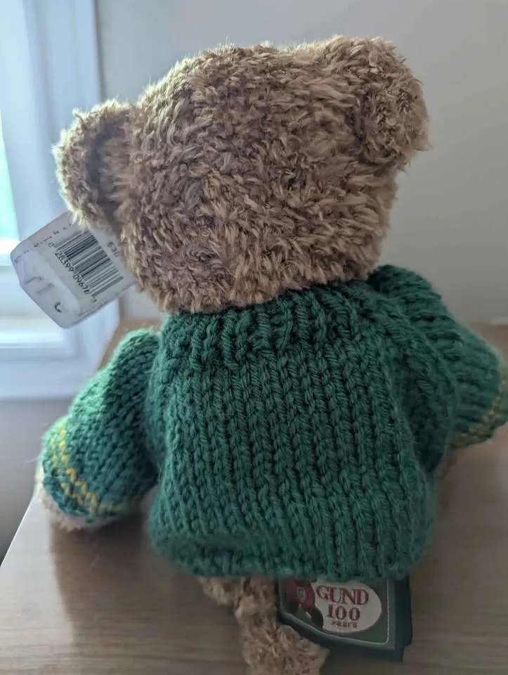 Vintage Gund 100 Years Celebration Teddy Bear image indicator(3)