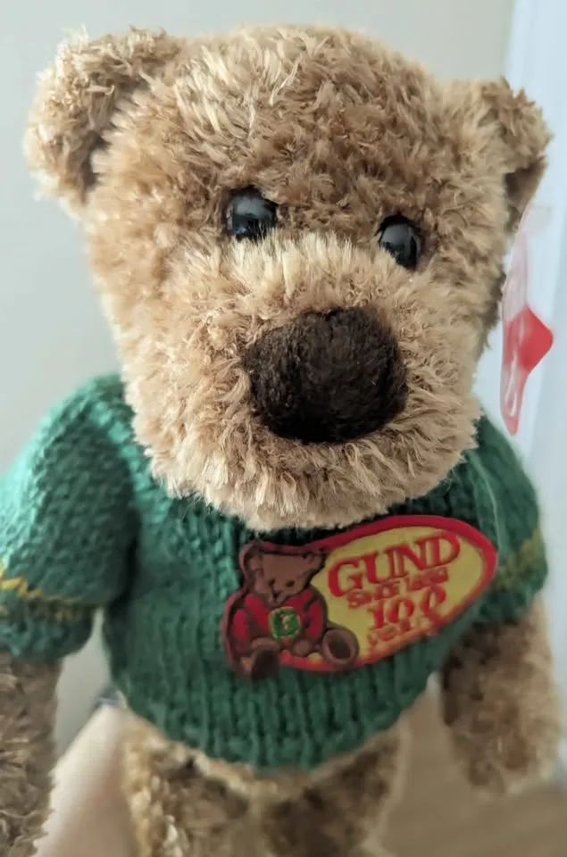 Vintage Gund 100 Years Celebration Teddy Bear image indicator(4)