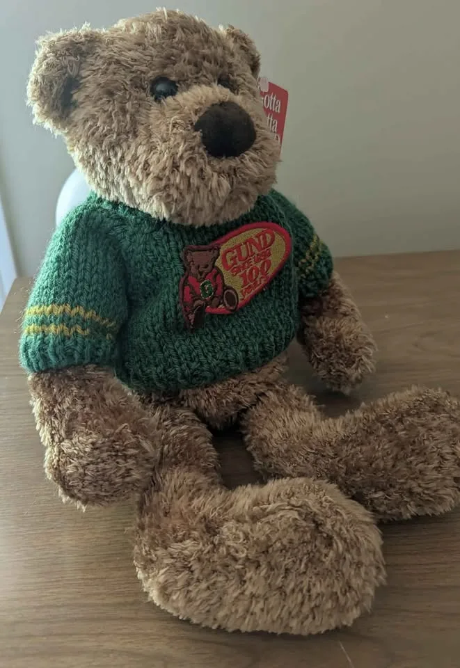 Vintage Gund 100 Years Celebration Teddy Bear image indicator(5)