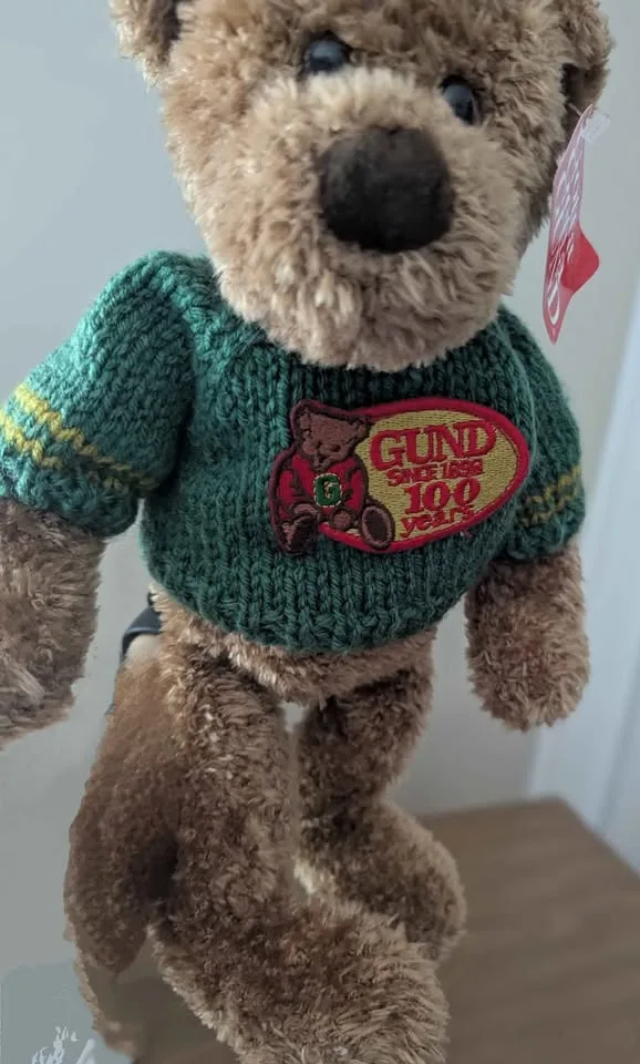 Vintage Gund 100 Years Celebration Teddy Bear image indicator(7)