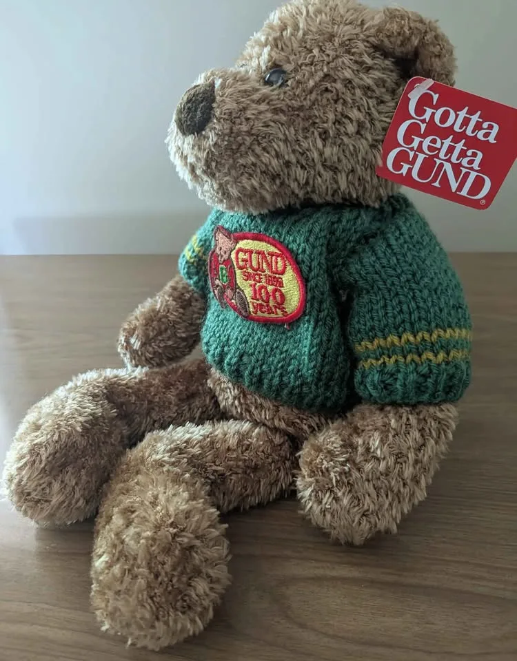 Vintage Gund 100 Years Celebration Teddy Bear image indicator(8)