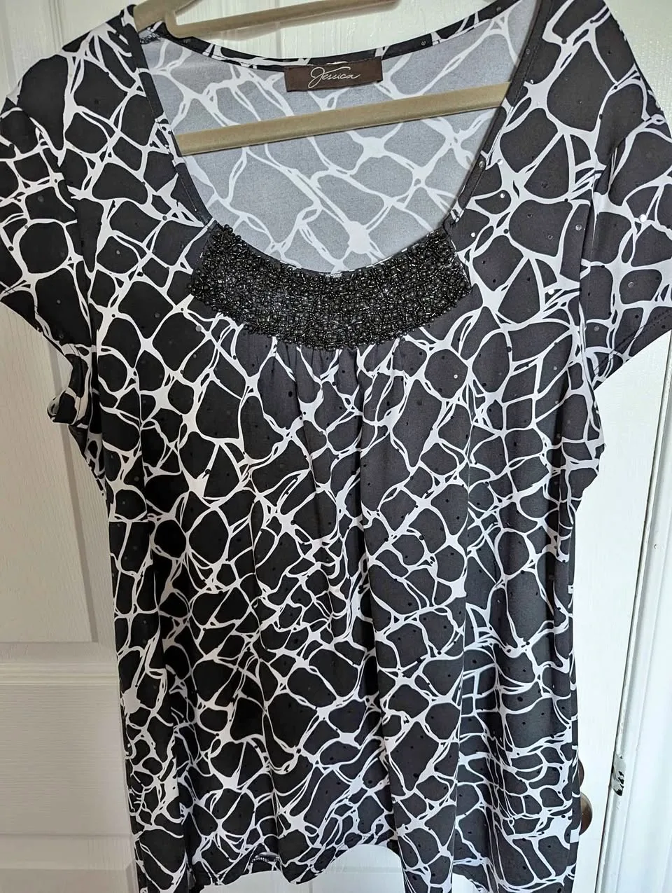 Women's Beaded Tunic- Large thumbnail