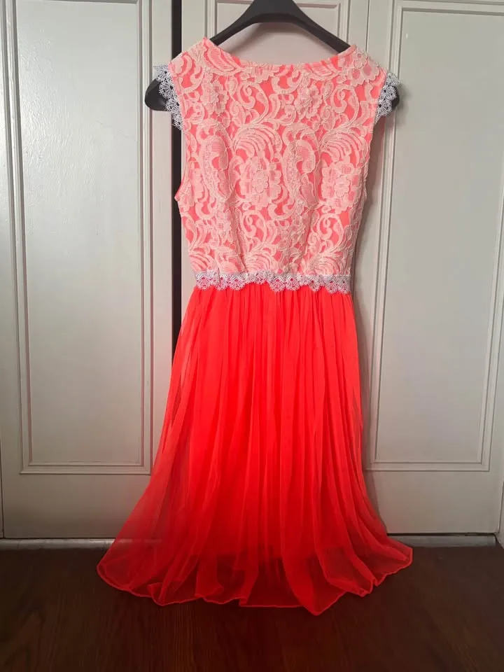 Bright Orange Dress image indicator(2)