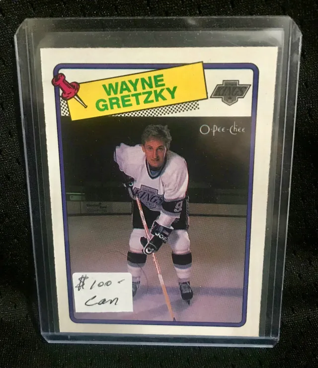 1988-89 O-Pee-Chee #120 Wayne Gretzky Kings HOF NHL thumbnail