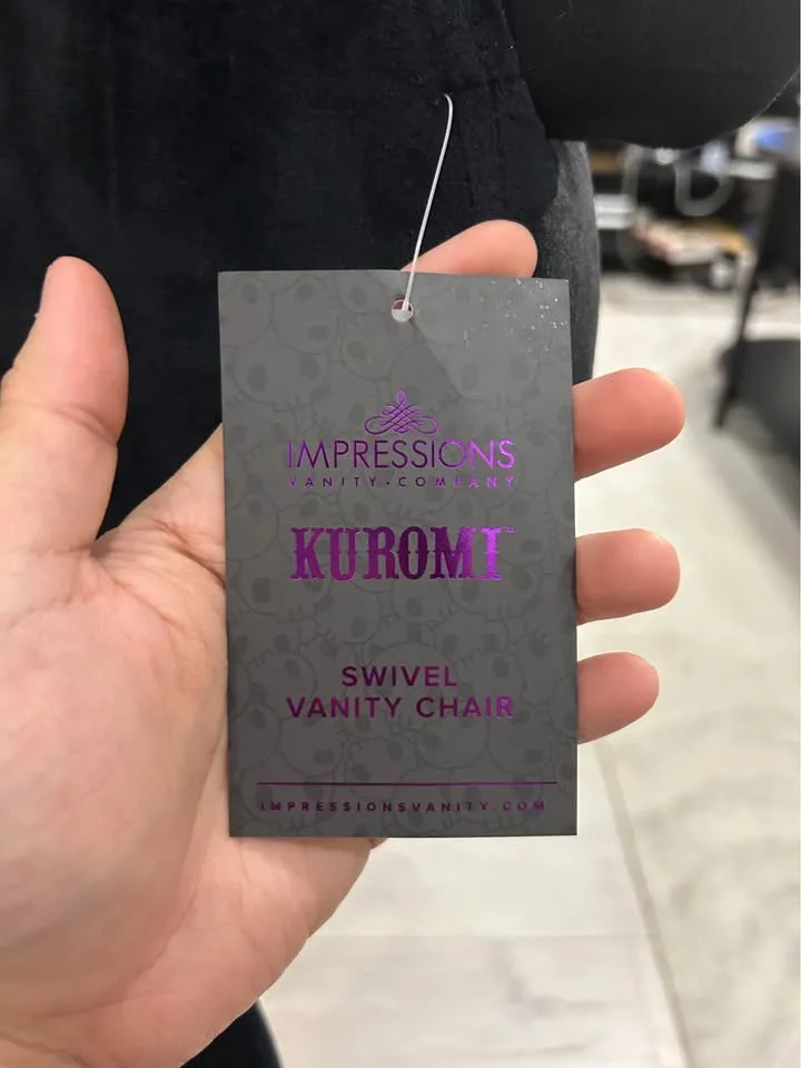 Kuromi Swivel Vanity Chair image indicator(3)