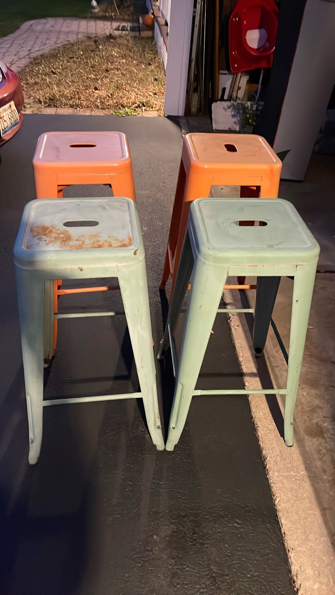 Metal Bar Stools