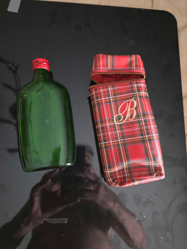 Jim Beam Vintage Bottle and Case