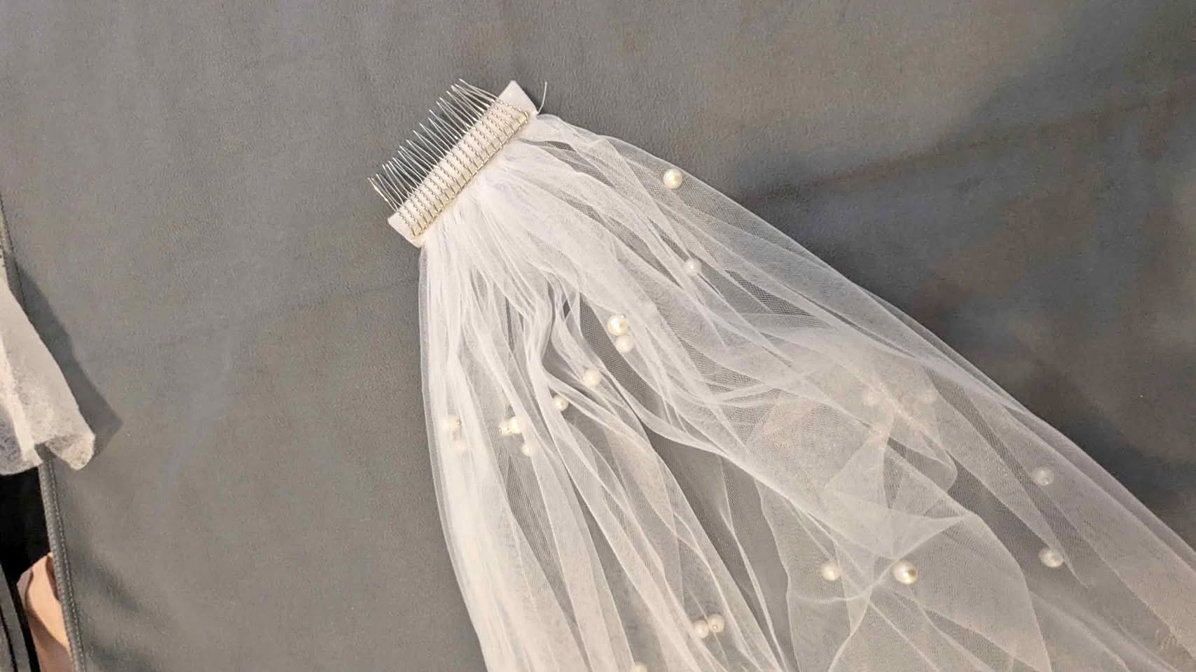 White Pearl Veil