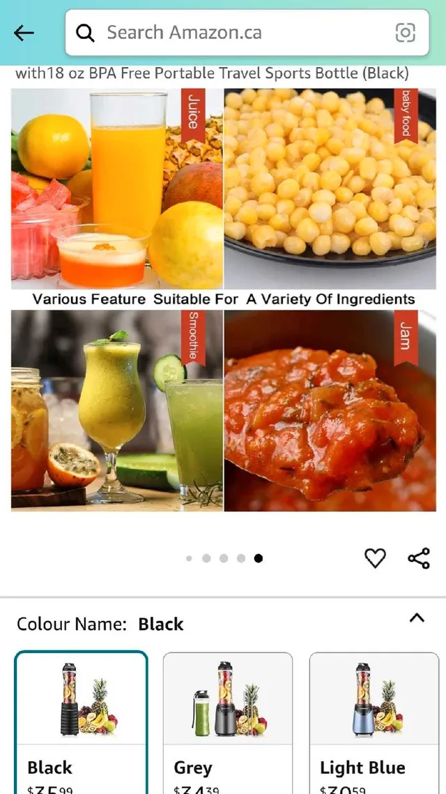 ➡️ LaReveuse Smoothies Blender Personal Size 300Watts, 18 oz image indicator(7)