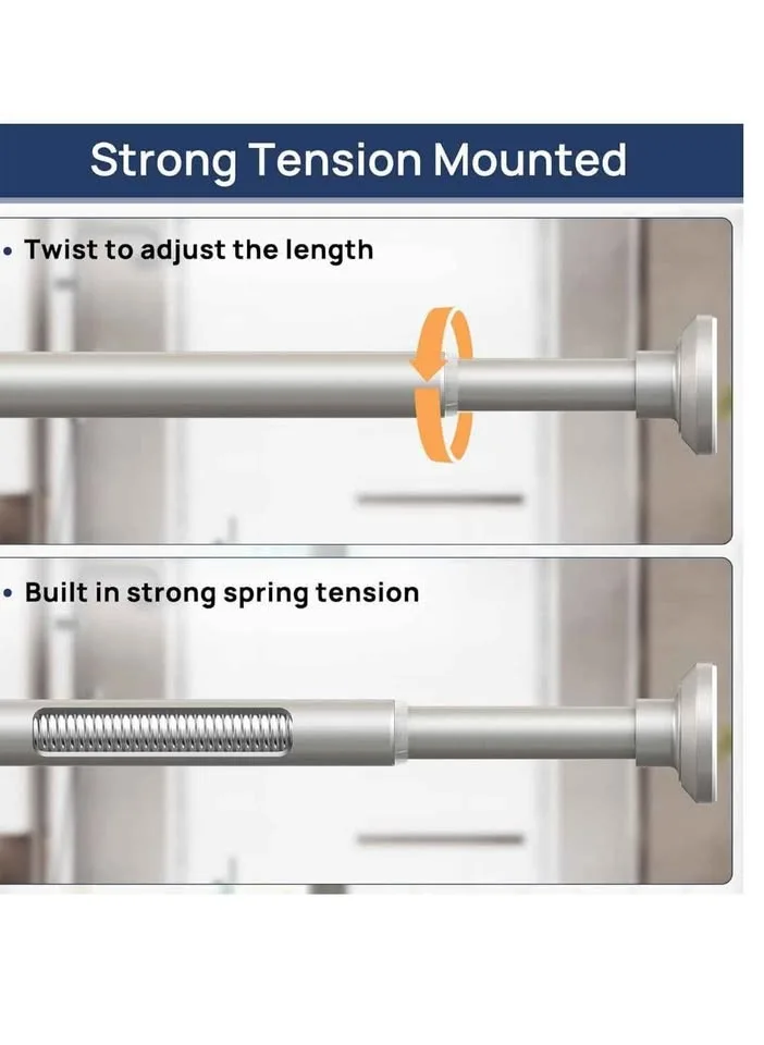 Tension Curtain Rod (33'-76') image indicator(5)