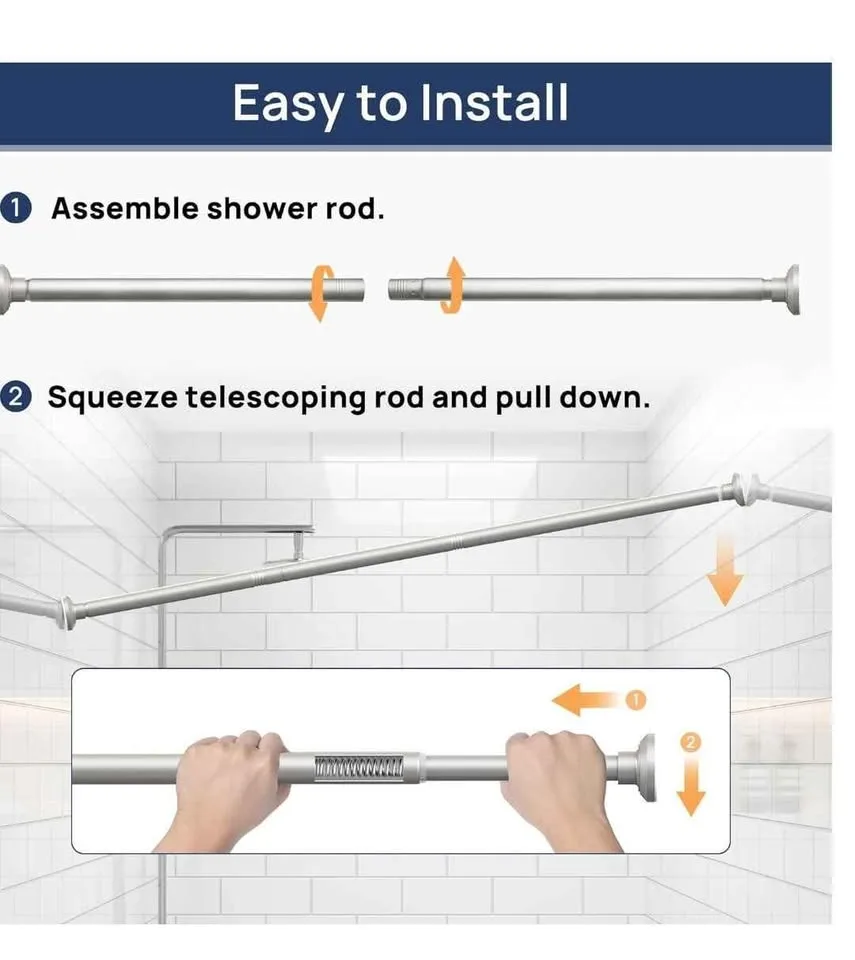 Tension Curtain Rod (33'-76') image indicator(8)
