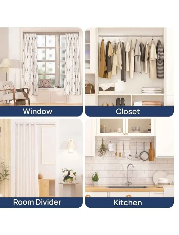 Tension Curtain Rod (33'-76') image indicator(10)