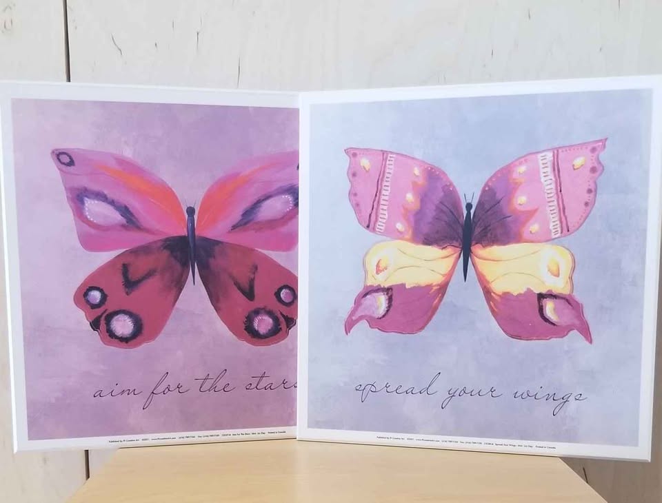 Art plaques Butterfly