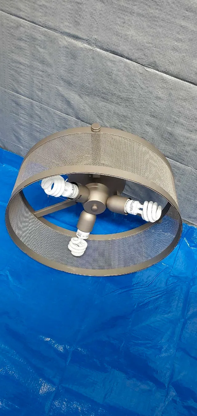 ➡️DVI Lighting Gastown Collection 3 Light Semi-Flush Bronze image indicator(8)