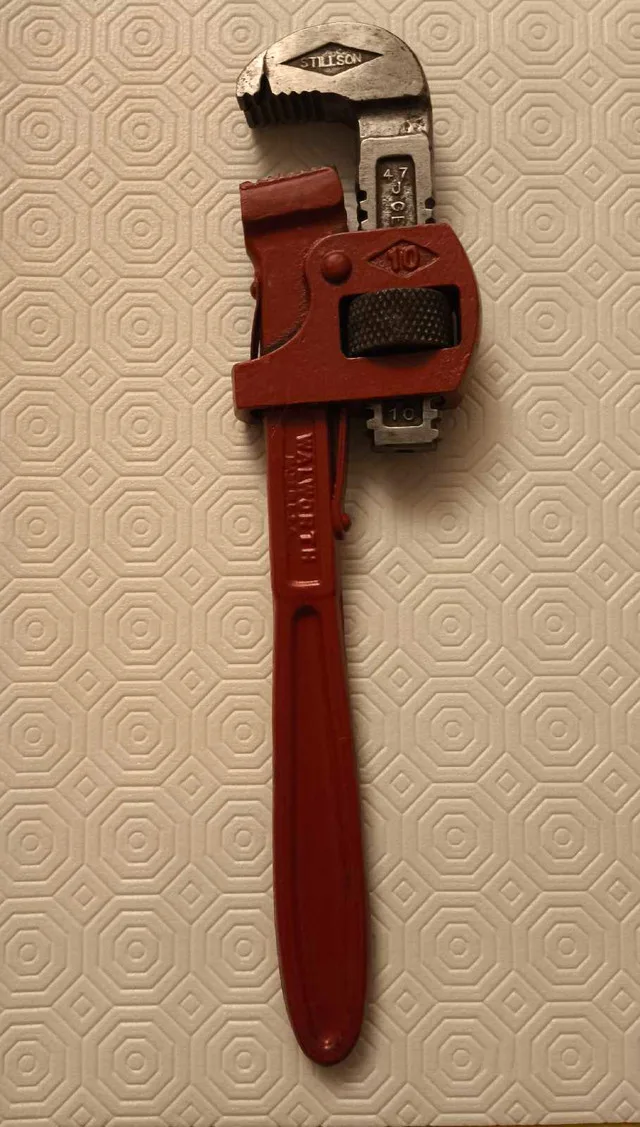 Lot of (3) Pipe Wrenches – 8" & 10" – Clean and Ready to Use image indicator(3)