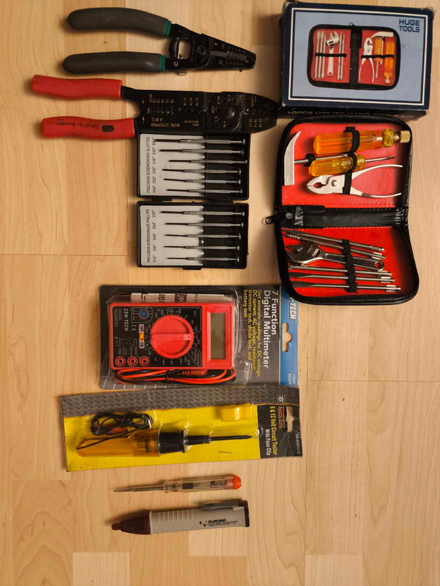 Electrical & Precision Hand Tool Set – Complete Kit (Like New)