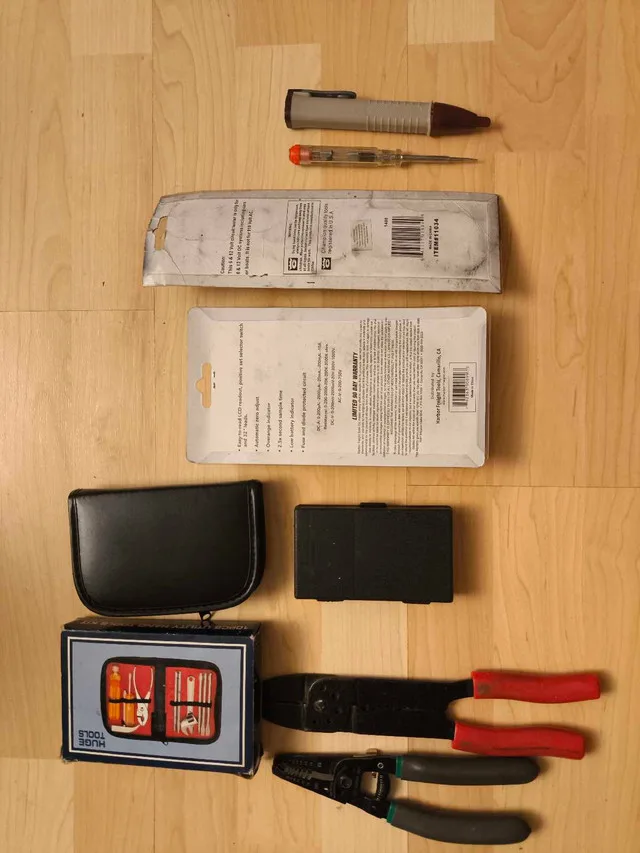 Electrical & Precision Hand Tool Set – Complete Kit (Like New) image indicator(9)
