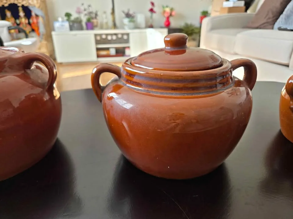 Ceramic Bean Pots ( Set of 3 ) image indicator(4)