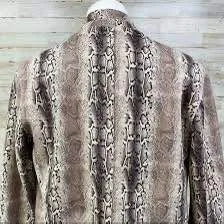 Blank NYC Faux Snakeskin Suede Coat image indicator(4)