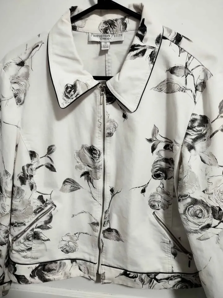 Women’s Floral Jacket – Size 14 (Petite) image indicator(4)
