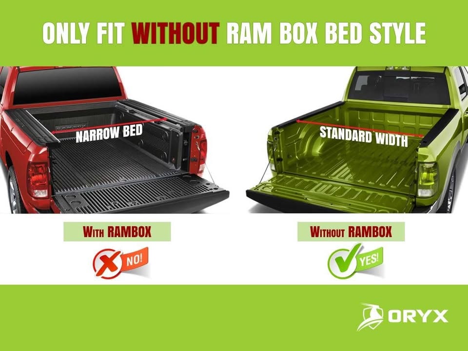 Oryx T9 Tonneau Cover for Ram 1500 (5'7" Bed) - photo 2